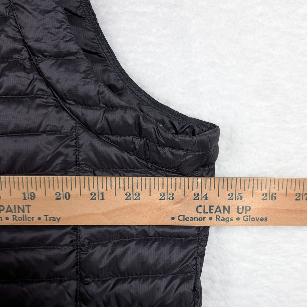 L.L. Bean Puffer Vest Mens XL Black Goose DownTek 850 Ultralight Pertex Quantum - Picture 5 of 10